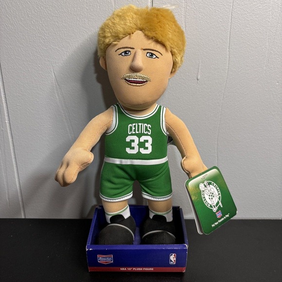 Bleacher Creatures Other - NBA Boston Celtics HOF Larry Bird Plush Bleacher Creatures Doll Figure